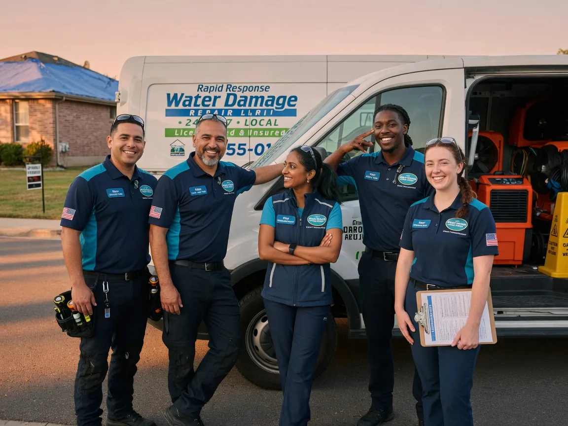 Water Damage Restoration company in Italy, TX